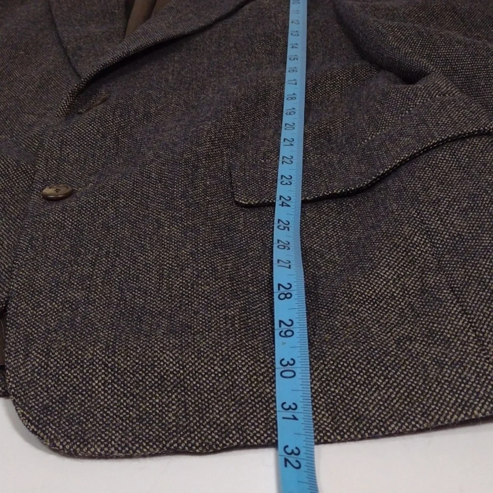 Tommy Hilfiger Men's Tweed Blazer - Brown Size (42) R